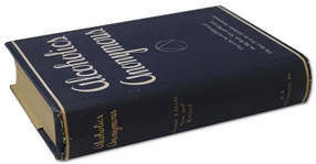 Bill Wilson Signed Copy of the Alcoholics Anonymous ''Big Book''